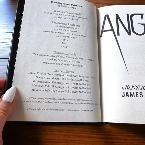 ๐2/$30 Sale!Mix & Match๐ James Patterson - Angel - A Maximum Ride Novel - Picture 3 of 4